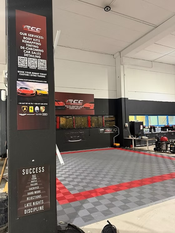 Our Garage in Spain